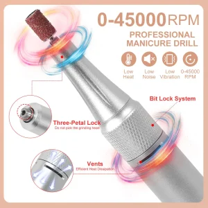 45000RPM Electric Nail Drill